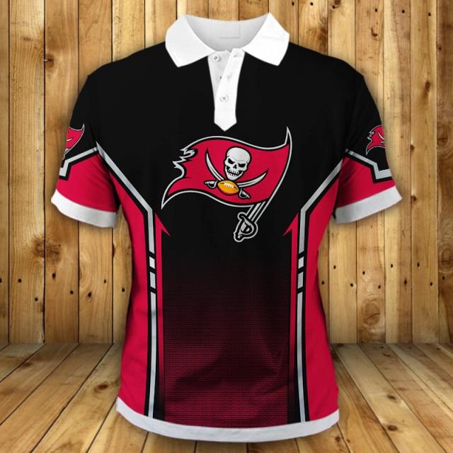 Tampa Bay Buccaneers Casual Polo Shirt Fan Gift