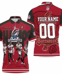 Tampa Bay Buccaneers Champions Personalized Polo Shirt624