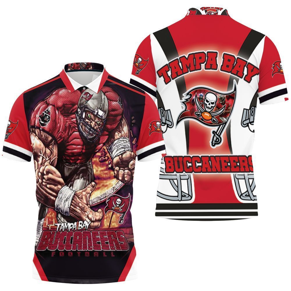 Tampa Bay Buccaneers Football Giant Player Nfc South Division Champions Super Bowl 2021 3D Polo Shirt