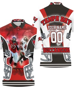 Tampa Bay Buccaneers Helmet Nfc South Champions Super Bowl 2021 Personalized Polo Shirt