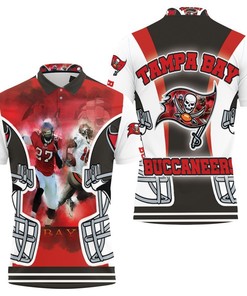 Tampa Bay Buccaneers Helmet Nfc South Division Champions Super Bowl 2021 3D Polo Shirt
