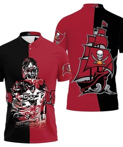 Tampa Bay Buccaneers Logo Jameis Winston Legend For Fan 3D Polo Shirt