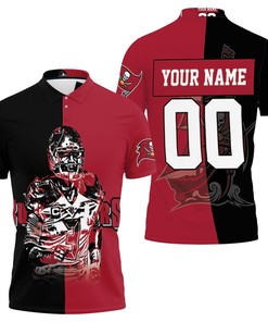 Tampa Bay Buccaneers Logo Jameis Winston Legend For Fans Personalized Polo Shirt