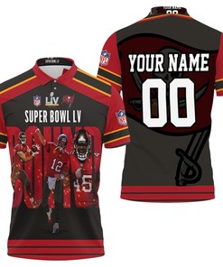 Tampa Bay Buccaneers Nfc South Division Champions Super Bowl 2021 1 Personalized Polo Shirt
