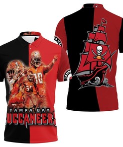 Tampa Bay Buccaneers Pirates Nfc South Division Champions Super Bowl 2021 3D Polo Shirt