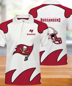 Tampa Bay Buccaneers Polo Shirts White