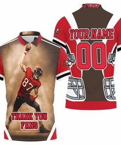 Tampa Bay Buccaneers Rob Gronkowski 87 Poster For Fans Personalized Polo Shirt