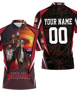 Tampa Bay Buccaneers Super Bowl 2021 Nfc South Champions Division Personalized Polo Shirt