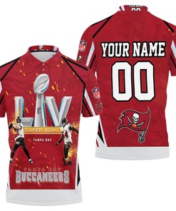 Tampa Bay Buccaneers Super Bowl 2021 Nfc South Division Champions 1 Personalized Polo Shirt