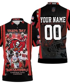 Tampa Bay Buccaneers Super Bowl 2021 Nfc South Division Champions Personalized Polo Shirt