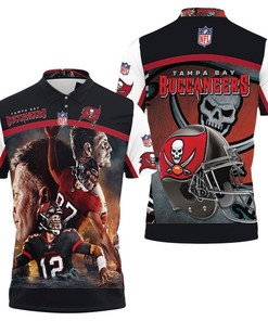 Tampa Bay Buccaneers Super Bowl 2021 Nfc South Divison Champions 3D Polo Shirt