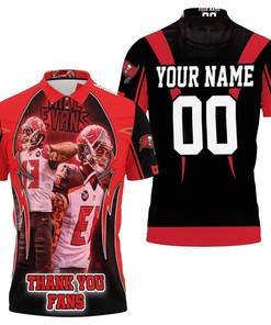 Tampa Bay Buccaneers Super Bowl Champions Mike Evans Thank You Fan Personalized Polo Shirt
