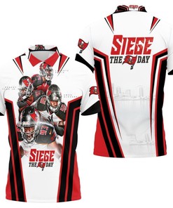 Tampa Bay Buccaneers Super Bowl Champions Siege The Day 3D Polo Shirt