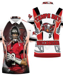 Tampa Bay Buccaneers Super Bowl Champions Tom Brady 2021 3D Polo Shirt