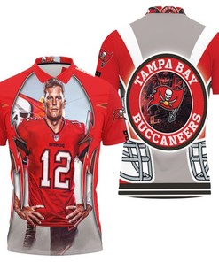 Tampa Bay Buccaneers Super Bowl Champions Tom Brady 3D Polo Shirt