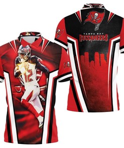 Tampa Bay Buccaneers Superbowl Champions 2021 Tom Brady 3D Polo Shirt