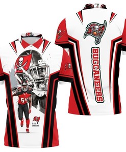 Tampa Bay Buccaneers Superbowl Champions Lavonte David 54 3D Polo Shirt