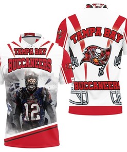 Tampa Bay Buccaneers Tom Brady Champions 3D Polo Shirt