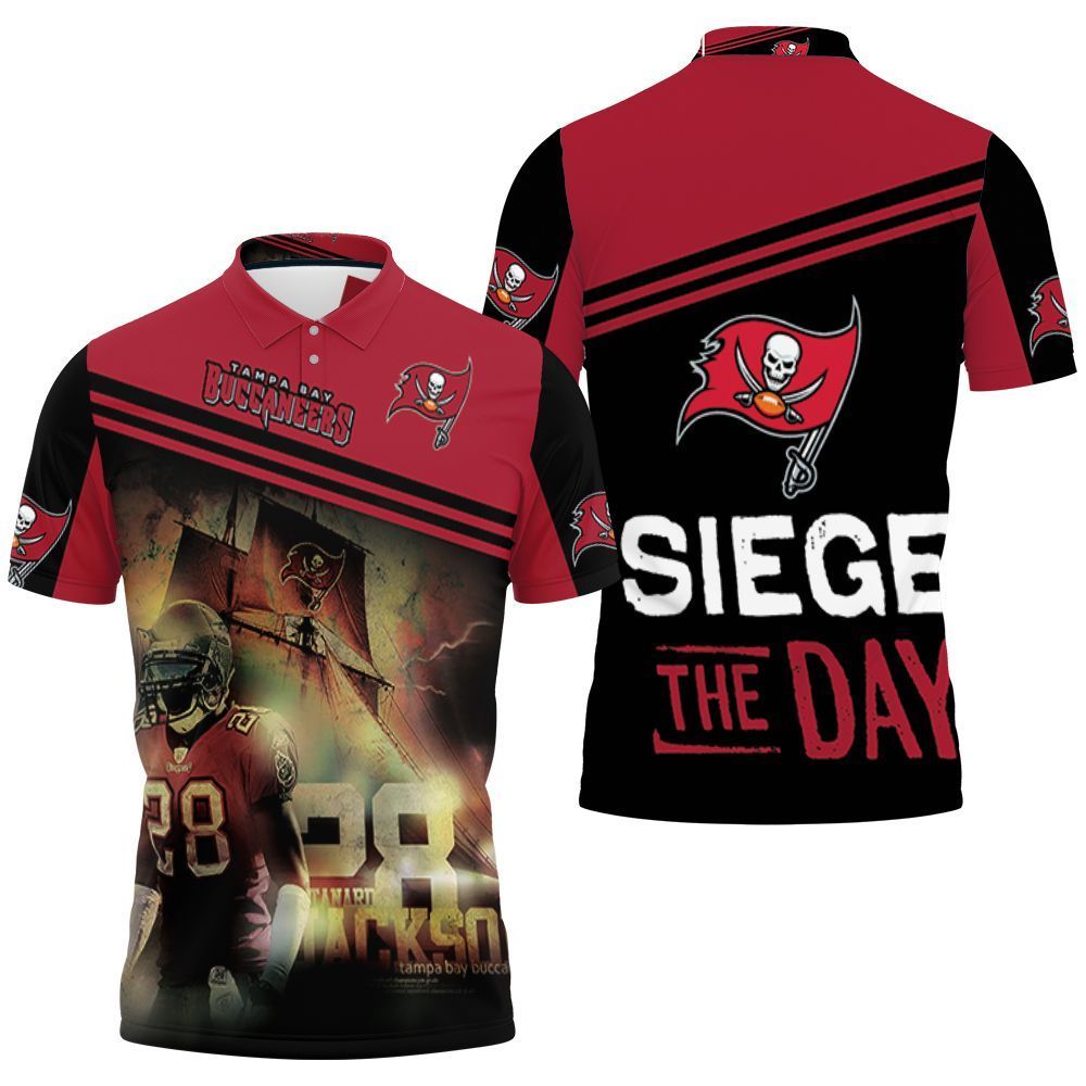 Tampa Bay Buccaneers Vernon Hargreaves Siege The Day 3D Polo Shirt