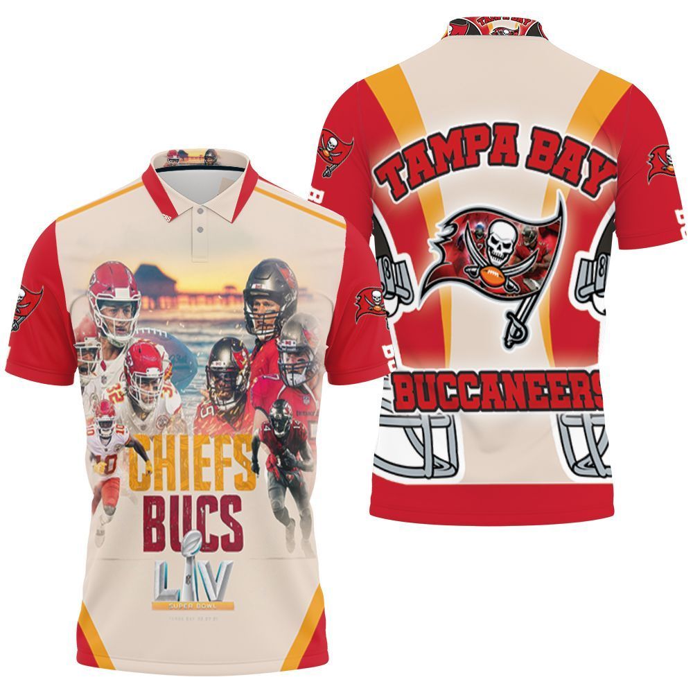 Tampa Bay Buccaneers Win 2021 Super Bowl Champions 3D Polo Shirt