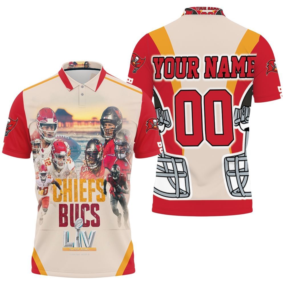 Tampa Bay Buccaneers Win 2021 Super Bowl Champions Personalized Polo Shirt