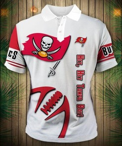 Tampa Bay Buccaneers Zigzag Casual Polo Shirt