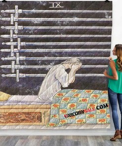Tarot Card 9 Of Swords 3D Customized Personalized Quilt Bedding Set Blanket