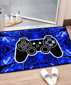 Teen Boys Game Area Rugs - Gamer Carpet Decor Game Printed Living Room Mat Bedroom Controller Player Kids Home Decor