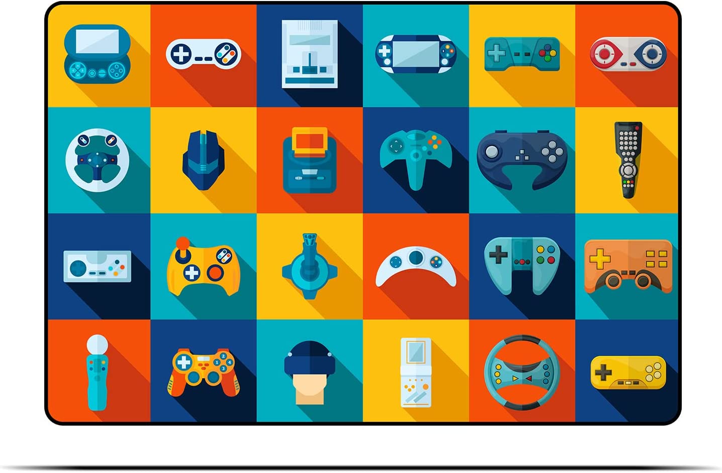 Teen Boys Game Rug - 3D Gaming Rugs for Boy's room with Non-Slip Gamer Carpet Children Gaming Area Rugs (Game 6) - Image 2