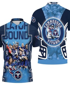 Tennessee Titans Afc South Champions Super Bowl 2021 Playoff Round 3D Polo Shirt
