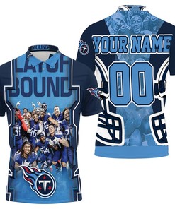 Tennessee Titans Afc South Champions Super Bowl 2021 Playoff Round Personalized Polo Shirt