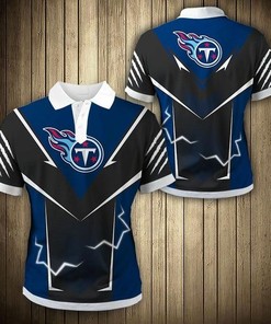 Tennessee Titans Flame Polo Shirt Gift for Fans