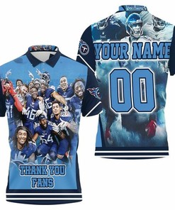 Tennessee Titans Super Bowl 2021 Afc South Division Thank You Fan Personalized Polo Shirt