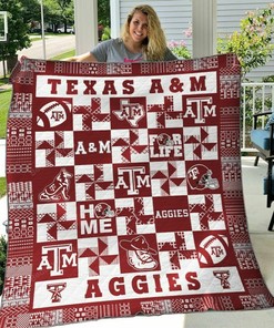 NCAA Texas A&M Aggies Quilt Blanket #32