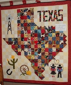 Texas Quilt Bedding Set Bedroom Decor, Gifts for Family