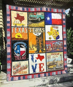 Texas Style Quilt Bedding Set Blanket - Perfect for Bedroom Decor and Family Gifts