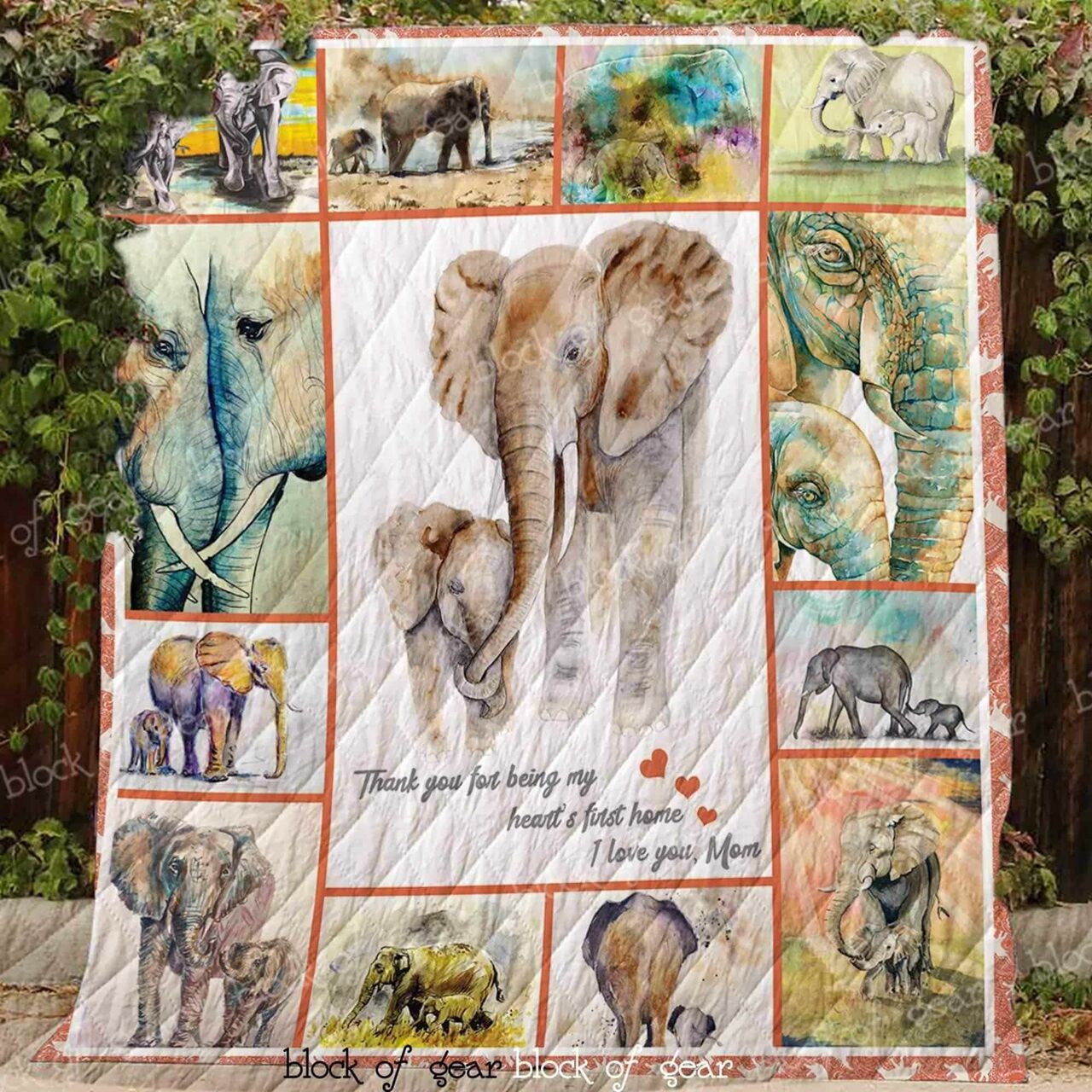 Thank You For Being My Heart First Home Blanket Quilt Bedding Set Bedroom Decor, Gifts for Family
