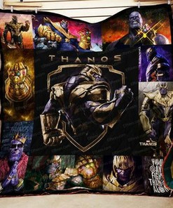 Thanos Infinity War Gauntlet Personalized Quilt Bedding Set, Suitable for Home Decoration and Family Gifts