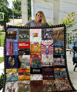 The Allman Brothers Band Albums Cover Poster Quilt Bedding Set Bedroom Decor