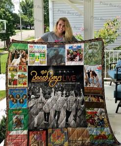 The Beach Boys Albums Cover Poster Quilt Bedding Set Blanket Bedroom Decor, Gifts for Family