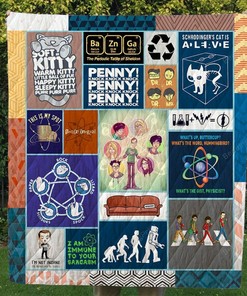 The Big Bang Theory I Am Immune To Your Sarcasm Quilt Bedding Set Blanket