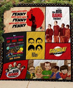 The Big Bang Theory Personalized Quilt Bedding Set - Perfect for Bedroom Decor and Family Gifts