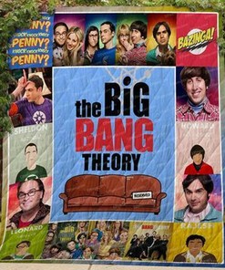 The Big Bang Theory Quilt Bedding Set Blanket - Gifts for Fans and Family
