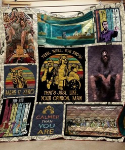 The Big Lebowski ThatS Just Like Your Opinion Quilt Bedding Set Blanket