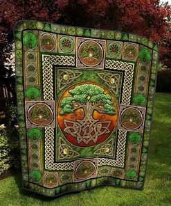 The Celtic Knot Tree Of Life Quilt Bedding Set Blanket Gifts For Tree Of Life Lover
