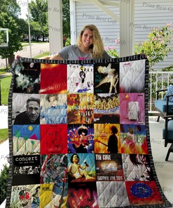 The Cure Album Covers Quilt Blanket Bedding Set for Fans, Suitable for Home Decoration and Gifts for Family