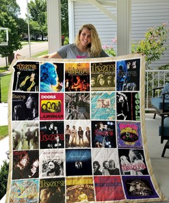 The Doors Albums Cover Poster Quilt Bedding Set Blanket Bedroom Decor, Gifts for Family