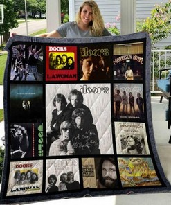 The Doors Quilt Bedding Set Blanket Limited Quilt Bedding Set Blanket Bedroom Decor, Gifts for Family