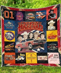The Dukes Of Hazzard Anniversary Quilt Bedding Set Blanket Bedroom Decor, Gifts for Family