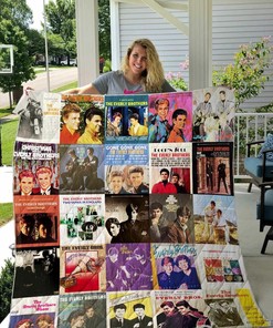 The Everly Brothers Style 2 Personalized Quilt Bedding Set, Suitable for Home Decoration and Family Gifts